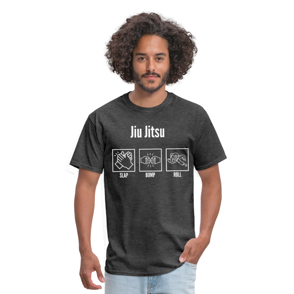 Slap, Bump, Roll Jiu Jitsu | Unisex Classic T-Shirt - heather black