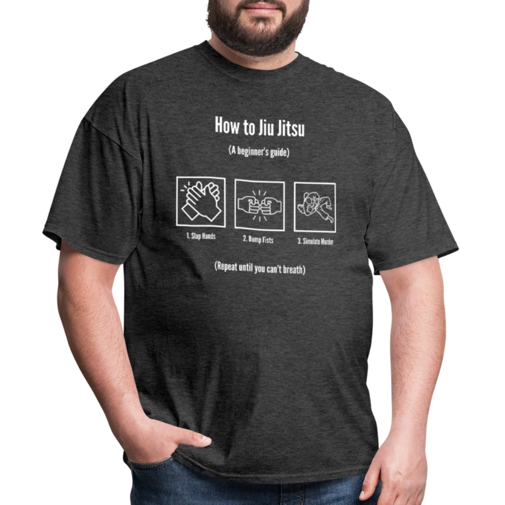 How to Jiu Jitsu: Slap, Bump & Roll | Unisex Classic T-Shirt - heather black