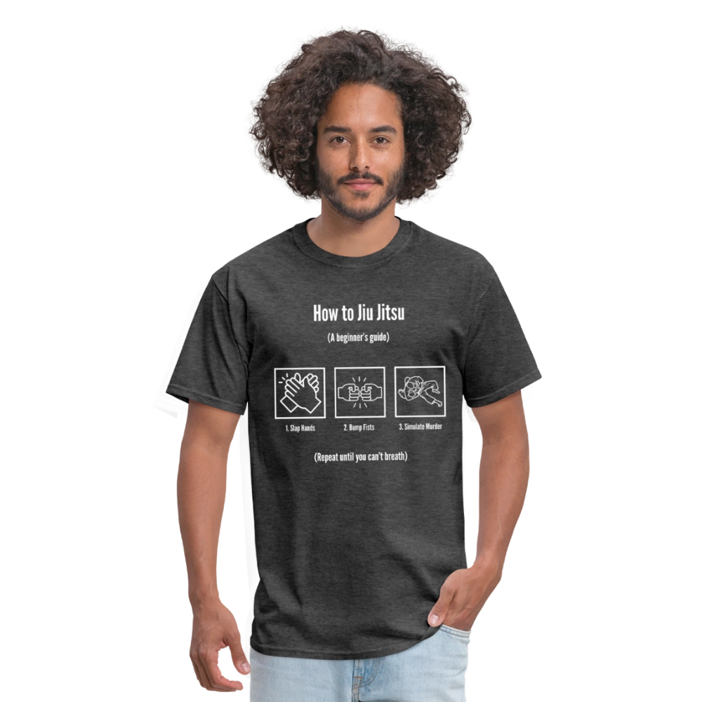 How to Jiu Jitsu: Slap, Bump & Roll | Unisex Classic T-Shirt - heather black