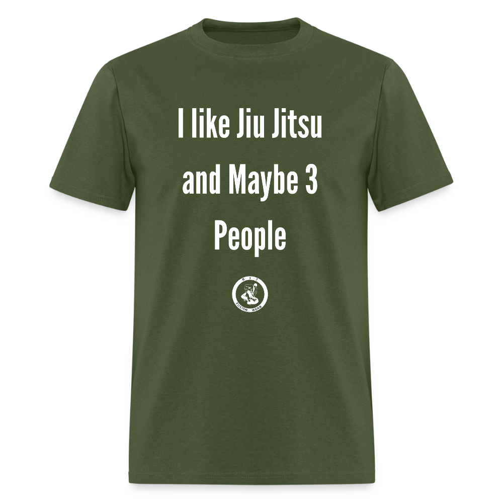 I Like Jiu Jitsu | Unisex Classic T-Shirt - military green