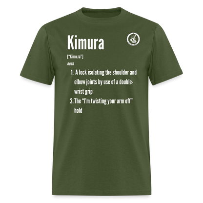 Unisex Classic T-Shirt | Jiu Jitsu Kimura Design - military green