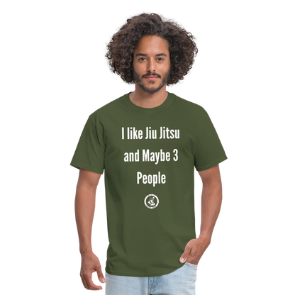 I Like Jiu Jitsu | Unisex Classic T-Shirt - military green