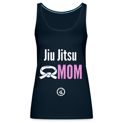 Jiu Jitsu Mom | Women’s Premium Tank Top - deep navy