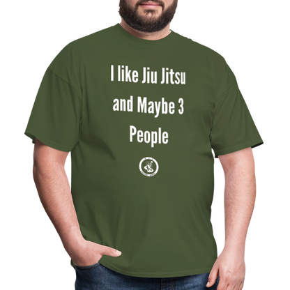I Like Jiu Jitsu | Unisex Classic T-Shirt - military green