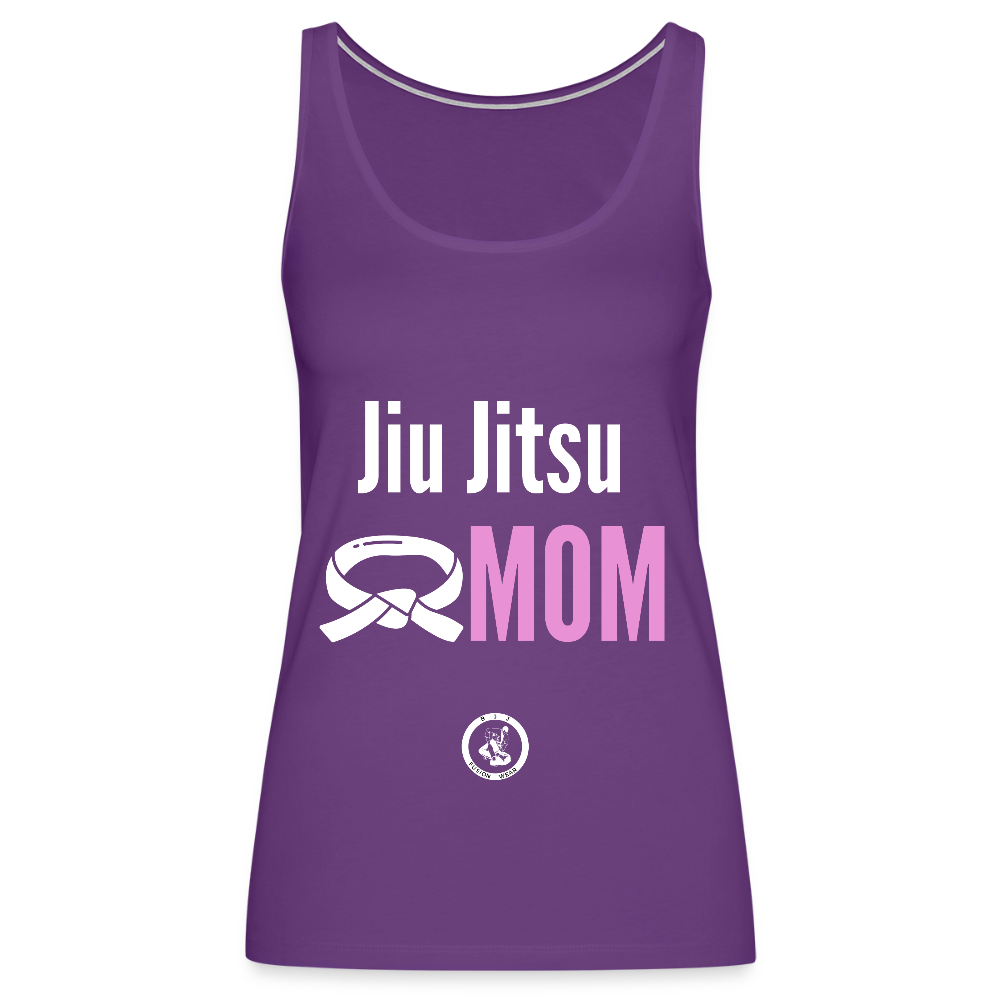 Jiu Jitsu Mom | Women’s Premium Tank Top - purple
