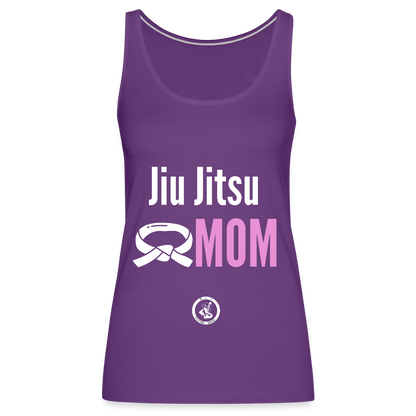 Jiu Jitsu Mom | Women’s Premium Tank Top - purple
