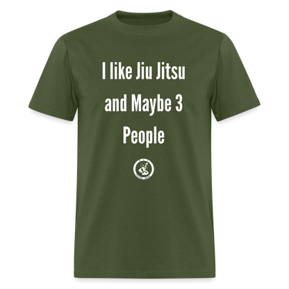 I Like Jiu Jitsu | Unisex Classic T-Shirt - military green