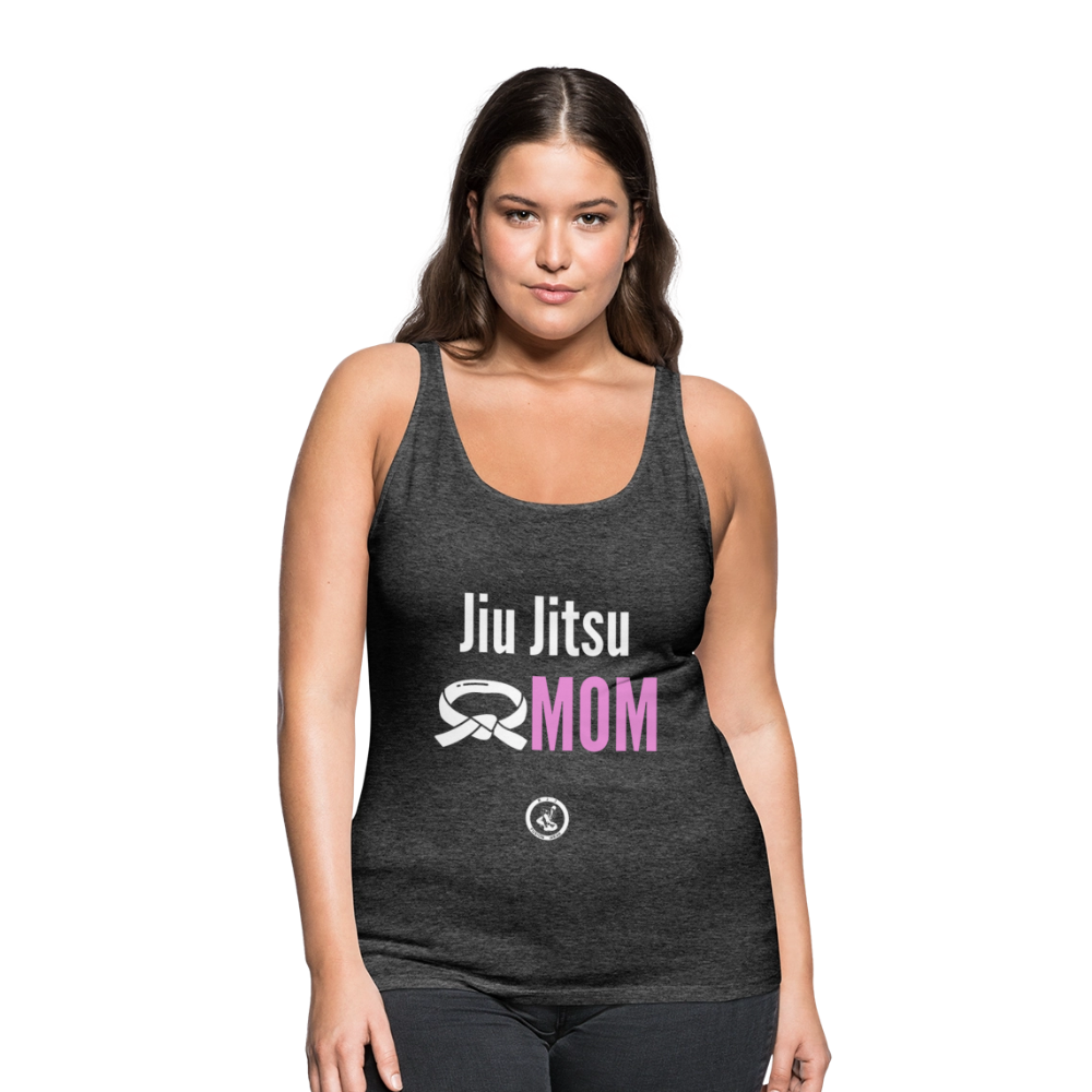 Jiu Jitsu Mom | Women’s Premium Tank Top - charcoal grey