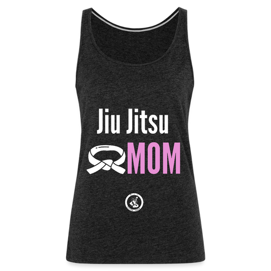 Jiu Jitsu Mom | Women’s Premium Tank Top - charcoal grey