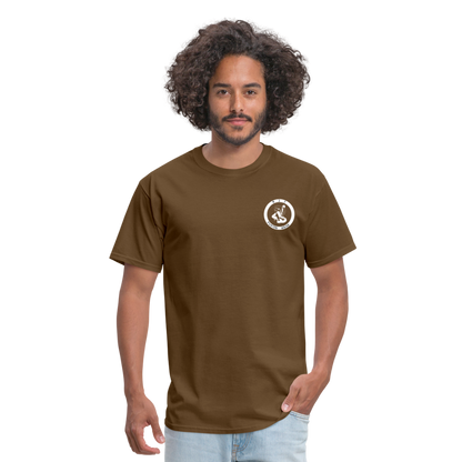 BJJ Shirt | Train Harder Design - brown