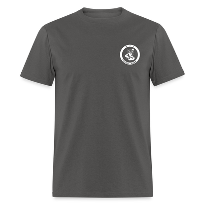 BJJ Shirt | Train Harder Design - charcoal