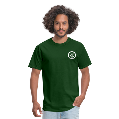 BJJ Shirt | Train Harder Design - forest green
