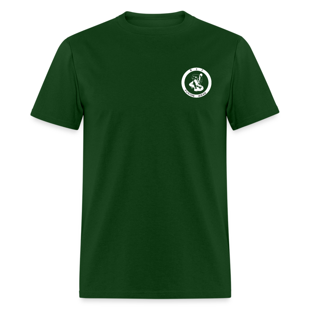 BJJ Shirt | Train Harder Design - forest green