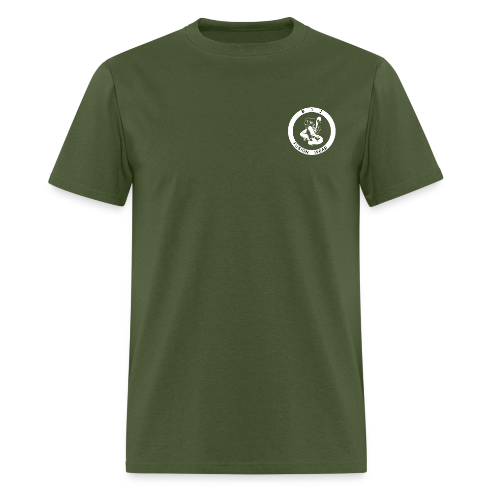 BJJ Shirt | Train Harder Design - military green