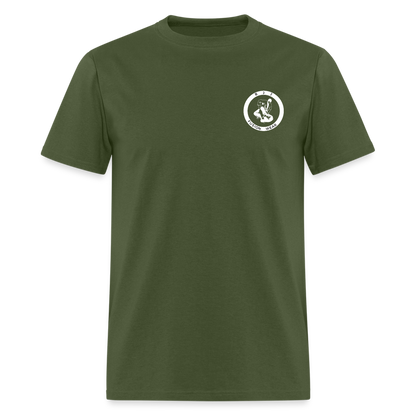 BJJ Shirt | Train Harder Design - military green