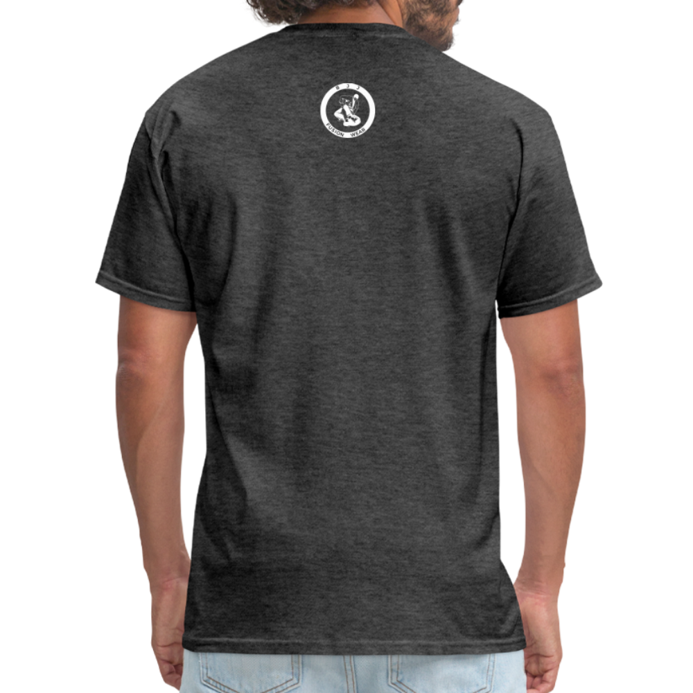 BJJ Classic T-Shirt | Unisex | Train with Lions Design - heather black