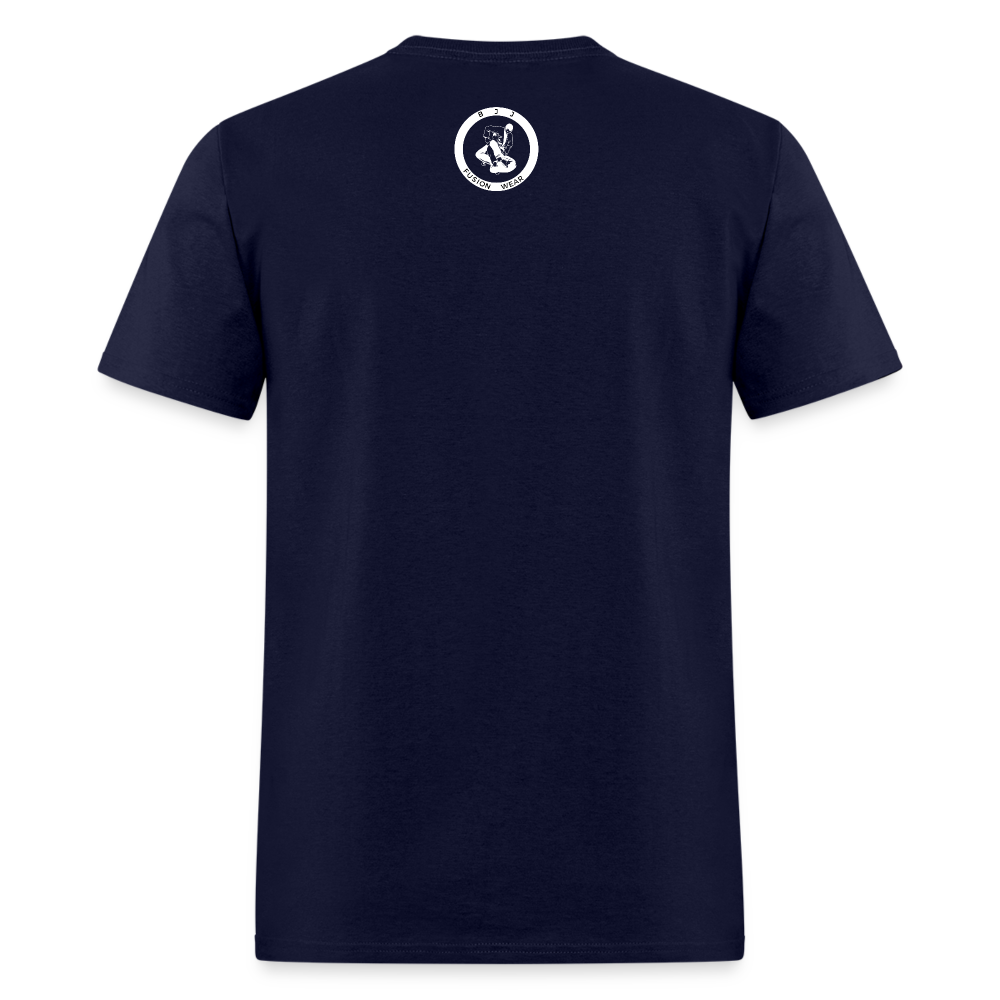 BJJ Classic T-Shirt | Unisex | Train with Lions Design - navy