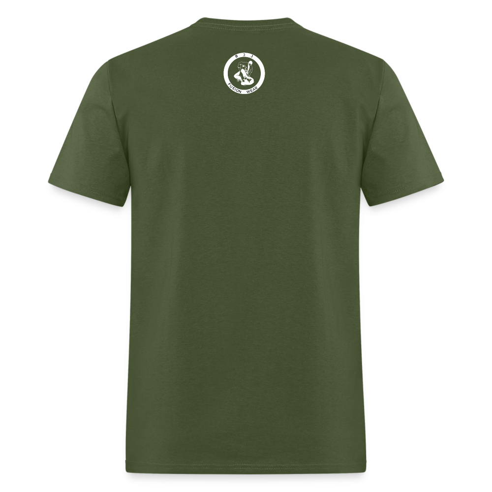 BJJ Classic T-Shirt | Unisex | Train with Lions Design - military green