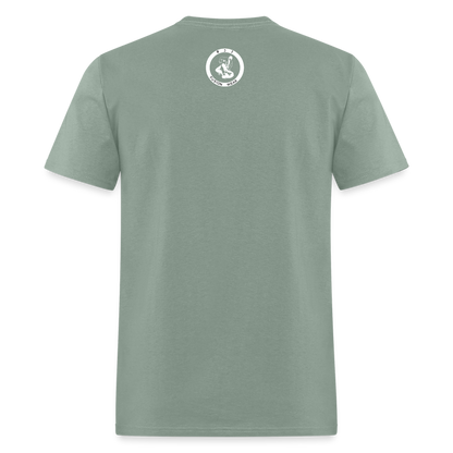 BJJ Classic T-Shirt | Unisex | Train with Lions Design - sage