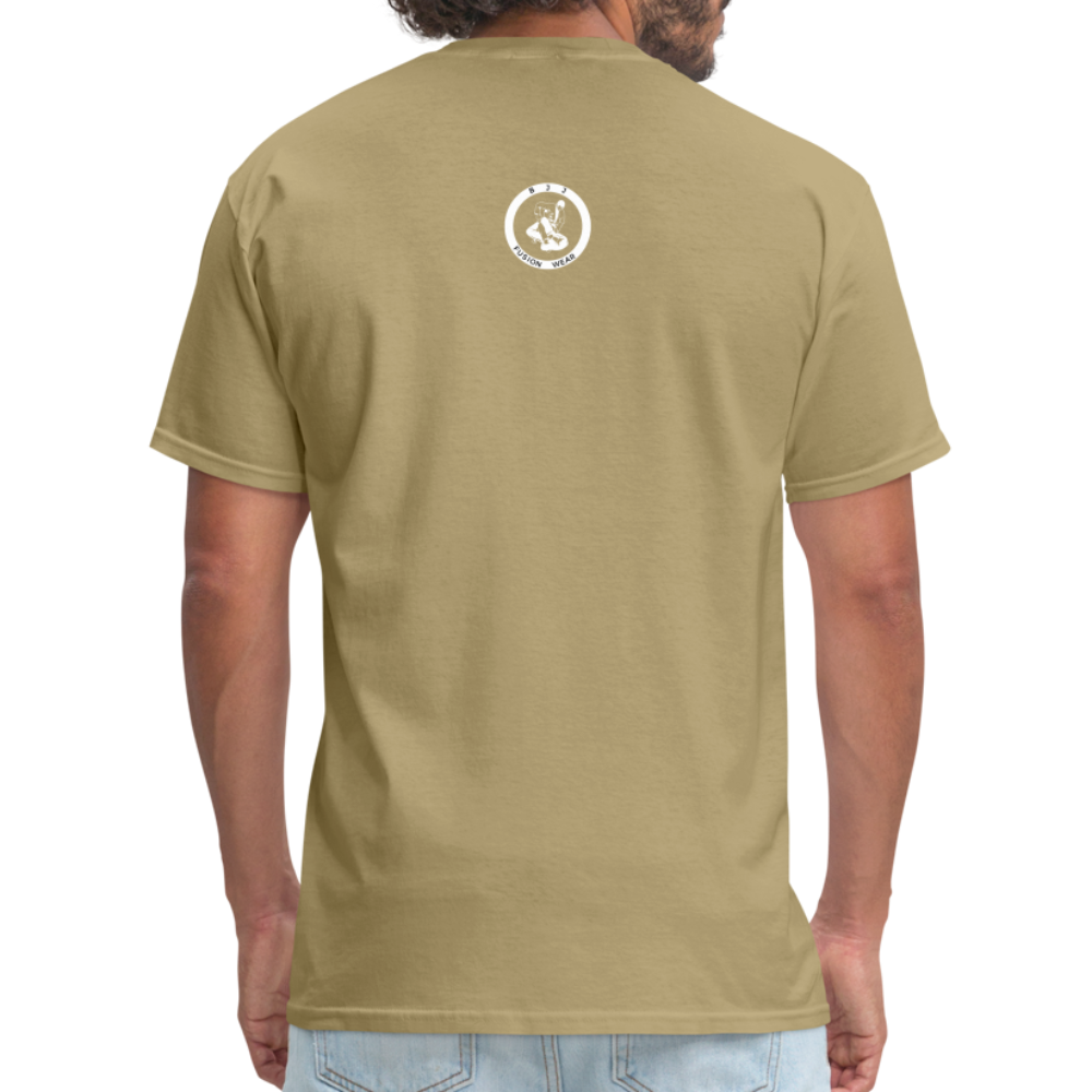 Unisex Classic T-Shirt | Train with Lions 2 Design | Jiu Jitsu - khaki