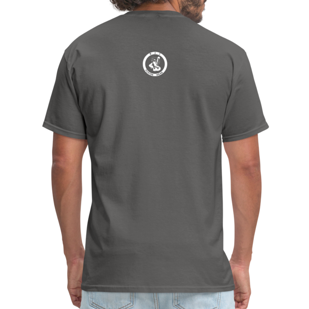 Unisex Classic T-Shirt | Train with Lions 2 Design | Jiu Jitsu - charcoal