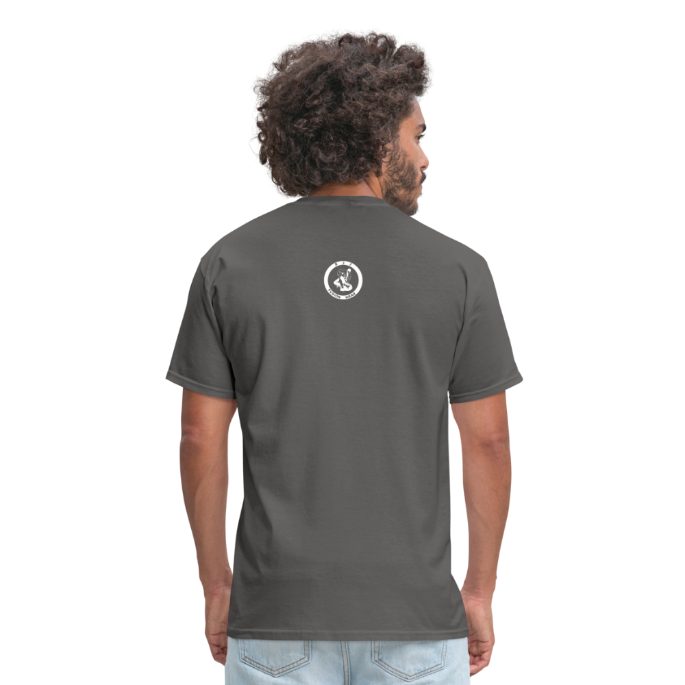 Unisex Classic T-Shirt | Train with Lions 2 Design | Jiu Jitsu - charcoal