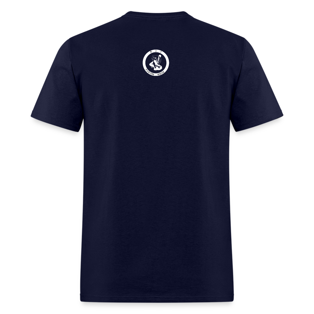 Unisex Classic T-Shirt | Train with Lions 2 Design | Jiu Jitsu - navy