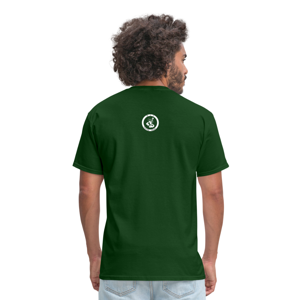 Unisex Classic T-Shirt | Train with Lions 2 Design | Jiu Jitsu - forest green