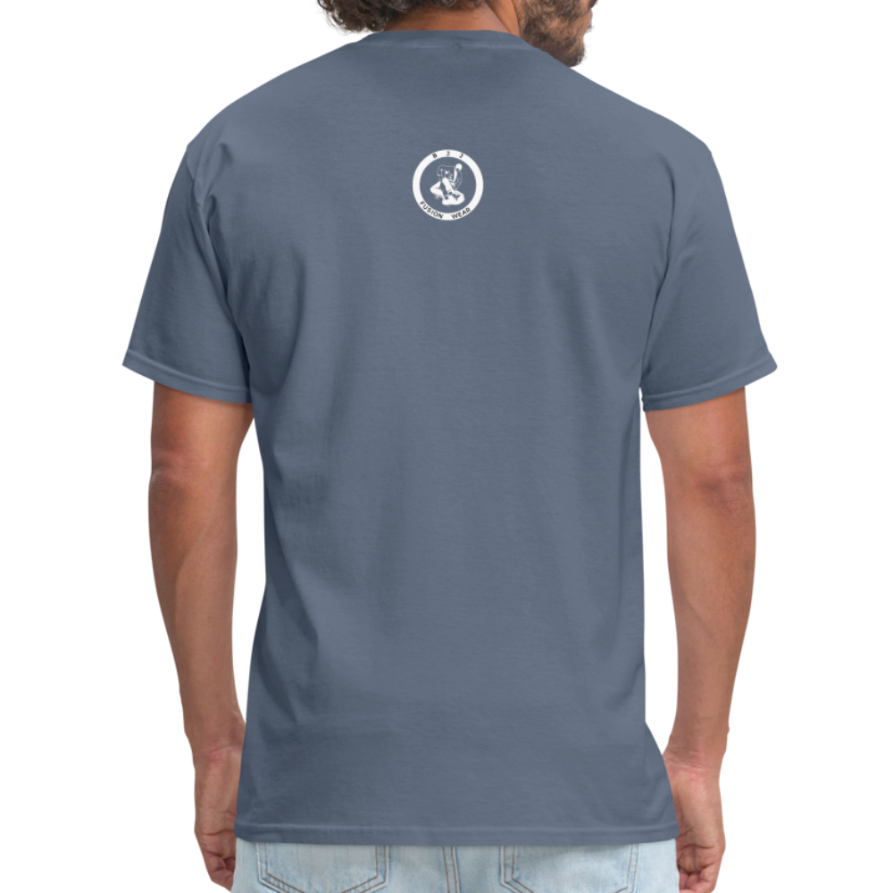 Unisex Classic T-Shirt | Train with Lions 2 Design | Jiu Jitsu - denim