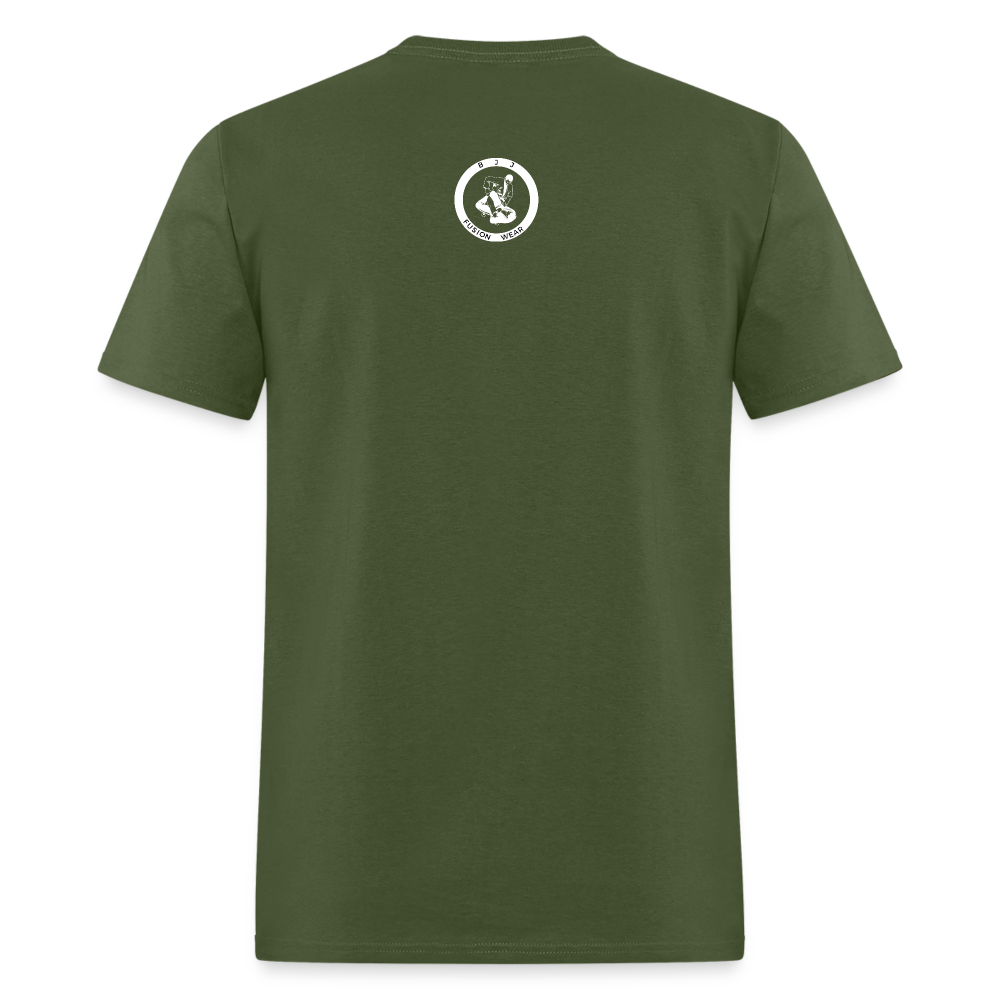 Unisex Classic T-Shirt | Train with Lions 2 Design | Jiu Jitsu - military green