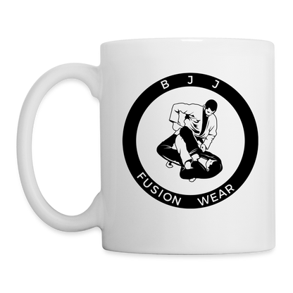 Coffee/Tea Mug | Jiu Jitsu Arm Bar Design - white