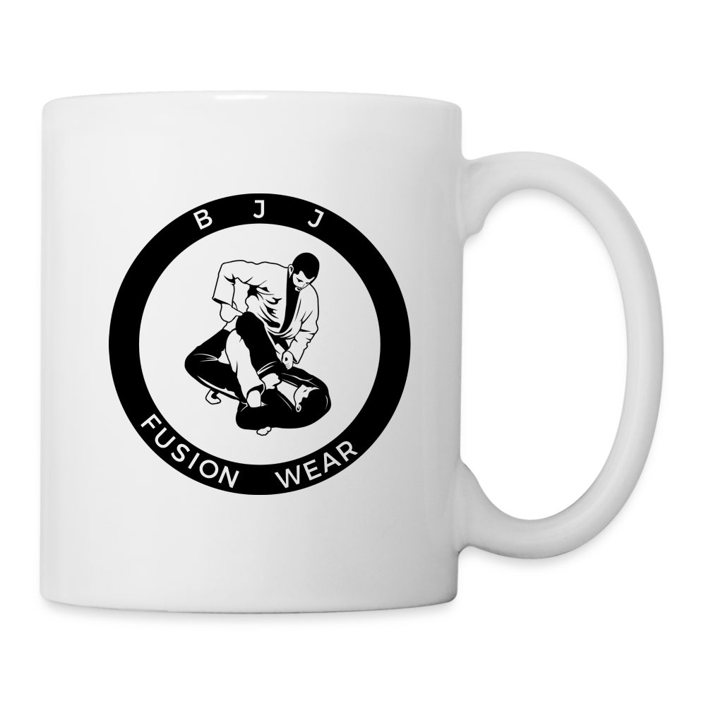 Coffee/Tea Mug | Jiu Jitsu Tap Out Design - white