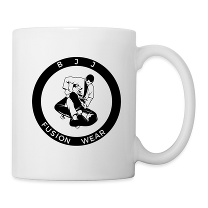Coffee/Tea Mug | Jiu Jitsu Tap Out Design - white