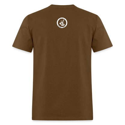 Unisex Classic T-Shirt | Jiu Jitsu | Tap Out Design - brown