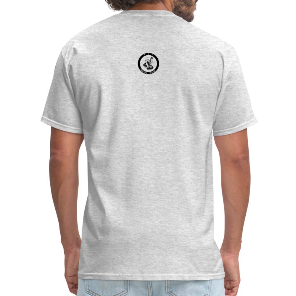 Unisex Classic T-Shirt | Jiu Jitsu Tap Out Design Full Color - heather gray