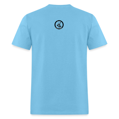 Unisex Classic T-Shirt | Jiu Jitsu Tap Out Design Full Color - aquatic blue