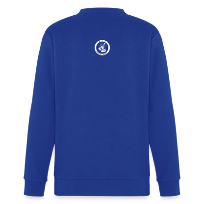 Adidas Unisex Fleece Crewneck Sweatshirt | Jiu Jitsu Tap Out Design - royal blue