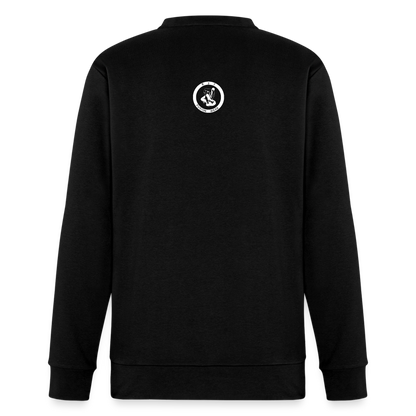 Adidas Unisex Fleece Crewneck Sweatshirt | Jiu Jitsu Tap Out Design - black