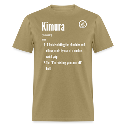 Unisex Classic T-Shirt | Jiu Jitsu Kimura Design - khaki