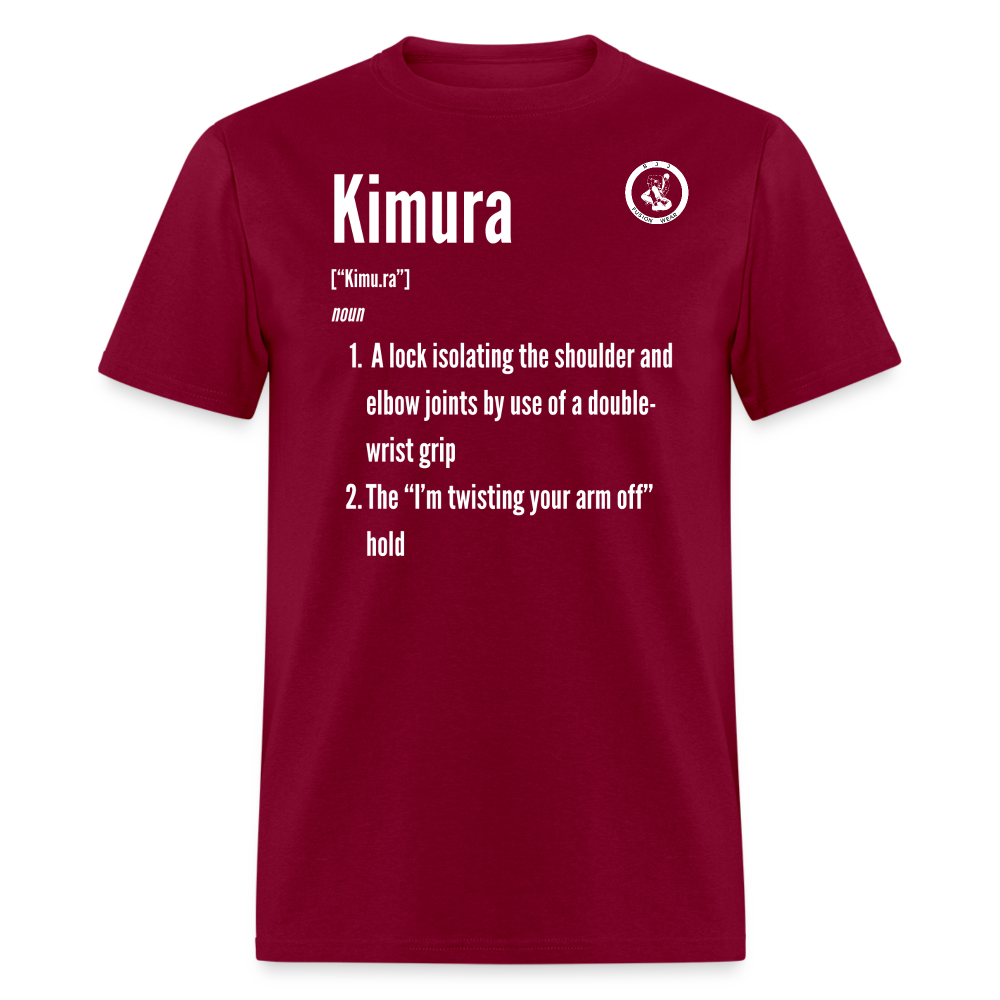 Unisex Classic T-Shirt | Jiu Jitsu Kimura Design - burgundy