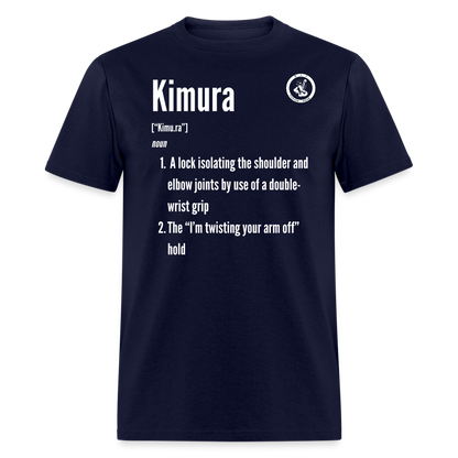 Unisex Classic T-Shirt | Jiu Jitsu Kimura Design - navy