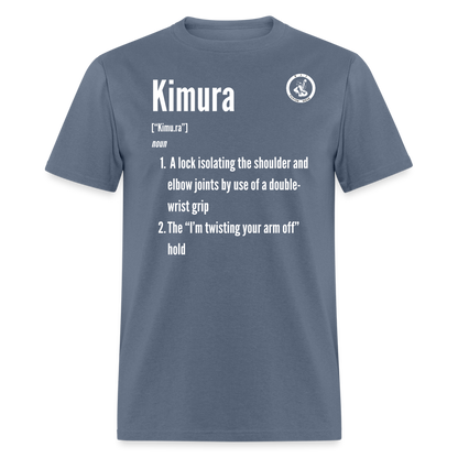Unisex Classic T-Shirt | Jiu Jitsu Kimura Design - denim