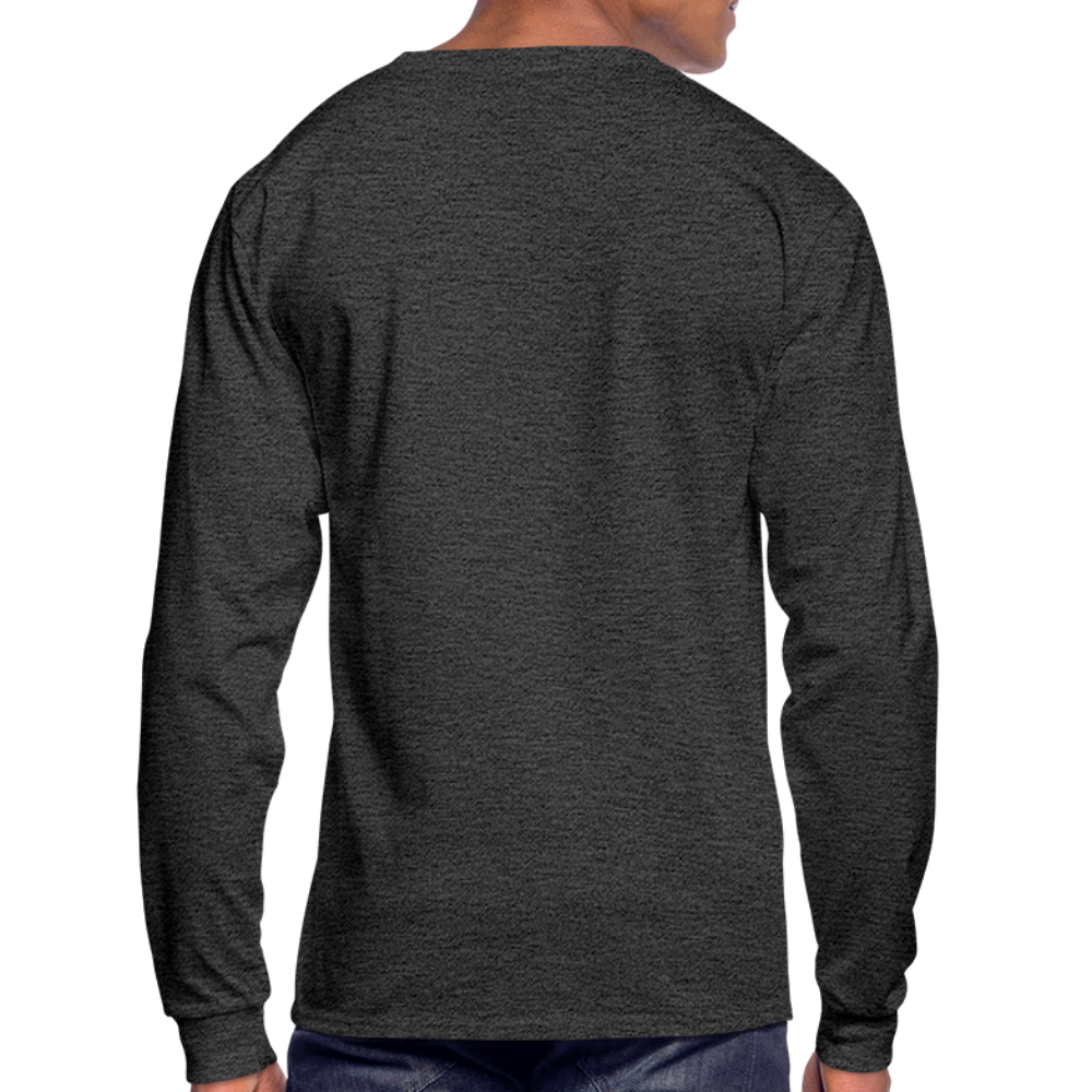 BJJ Shirt | Train Harder Design | Front Print - heather black