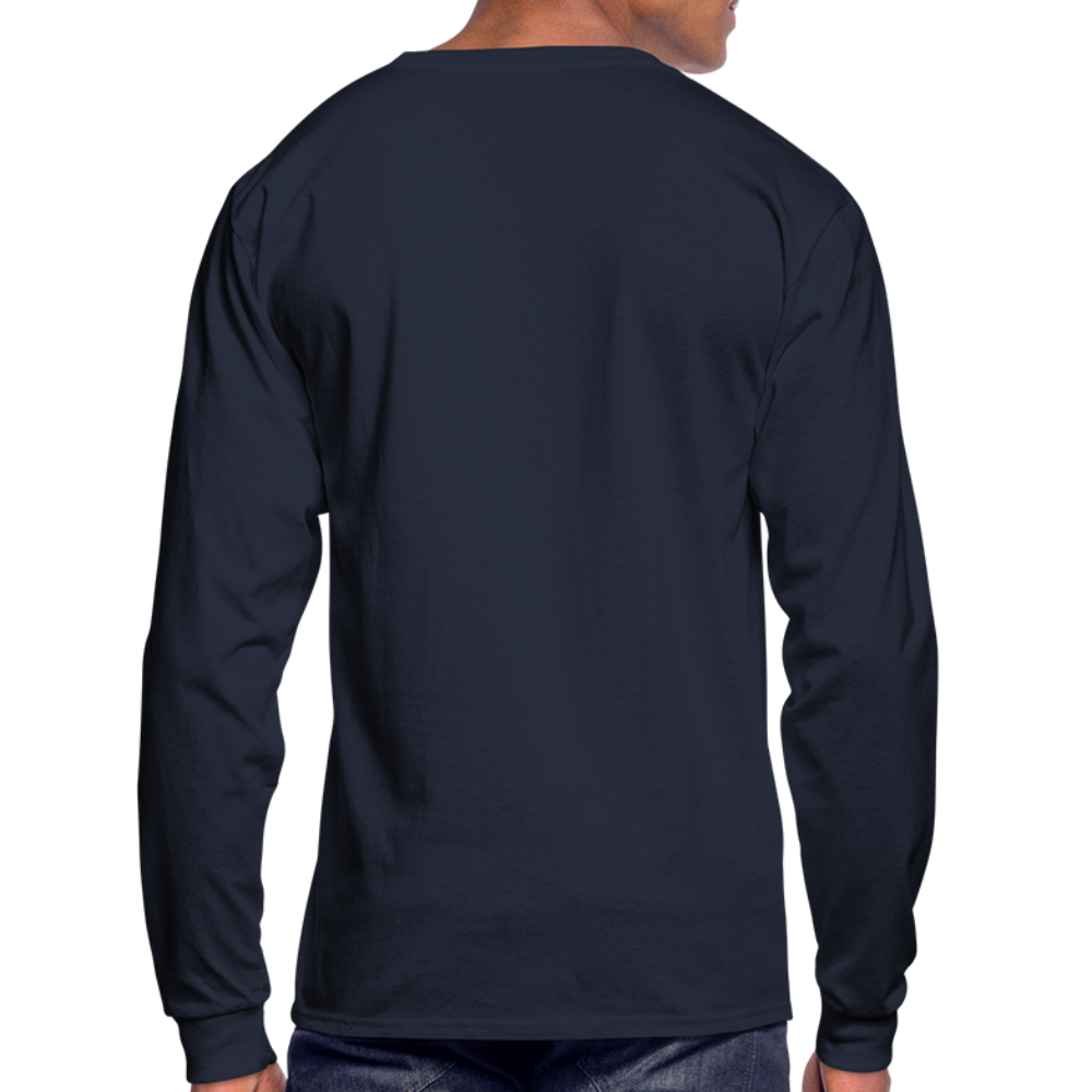 BJJ Shirt | Train Harder Design | Front Print - navy