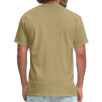 BJJ T-Shirt | Train Harder Design | Front Print Design - khaki