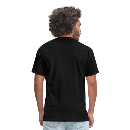 BJJ T-Shirt | Train Harder Design | Front Print Design - black