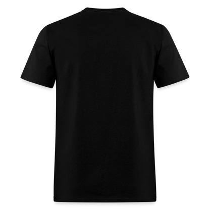 BJJ T-Shirt | Train Harder Design | Front Print Design - black