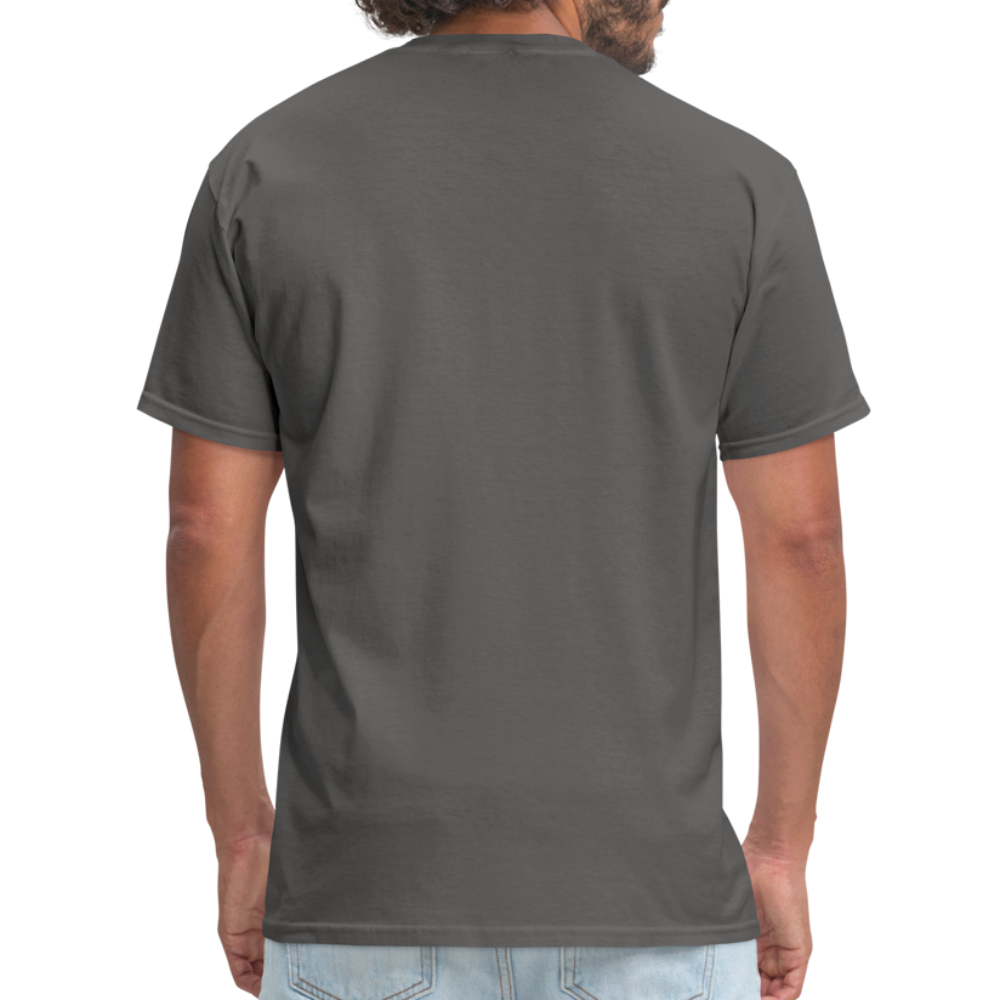 BJJ T-Shirt | Train Harder Design | Front Print Design - charcoal