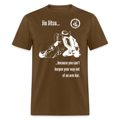 Unisex Classic T-Shirt | Jiu Jitsu Arm Bar Design - brown