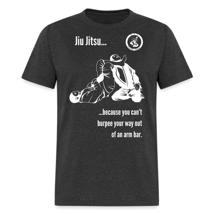 Unisex Classic T-Shirt | Jiu Jitsu Arm Bar Design - heather black